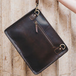 Leather Tablet Bag for men and women 